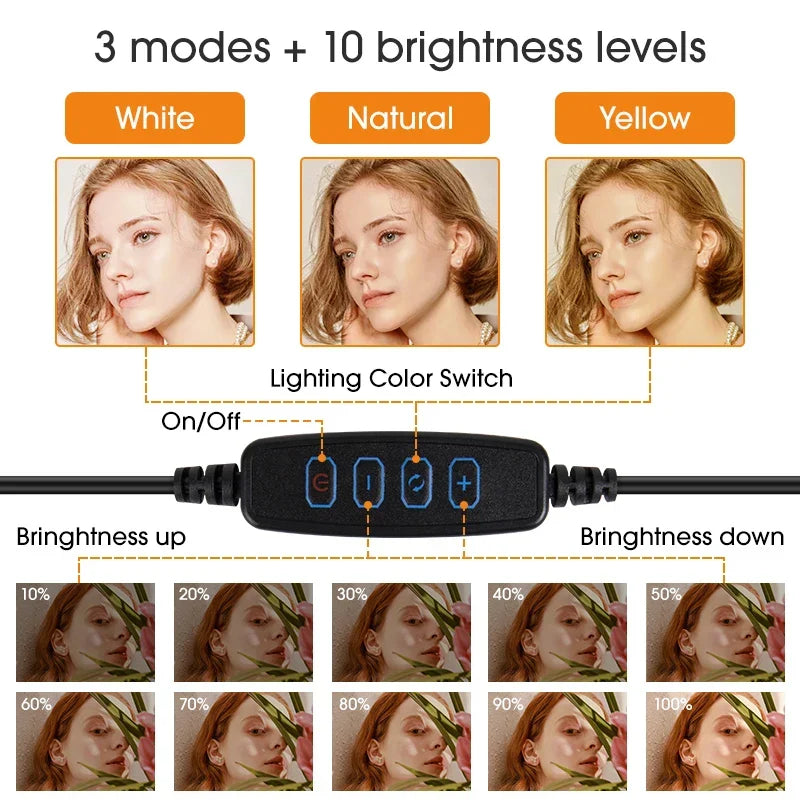 Glow-Up Selfie Ring Light