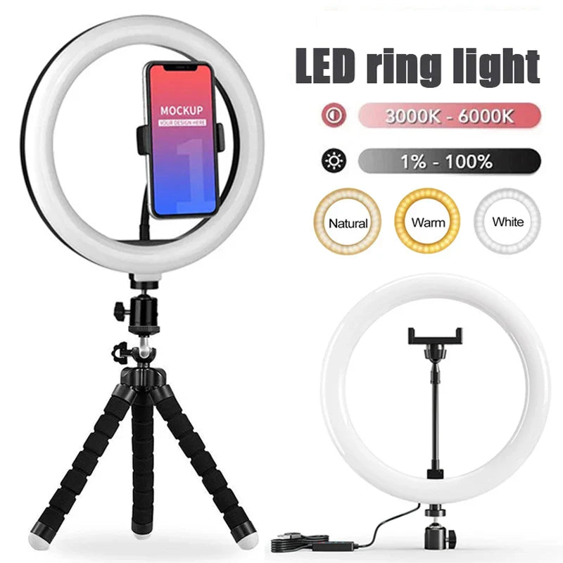 Glow-Up Selfie Ring Light